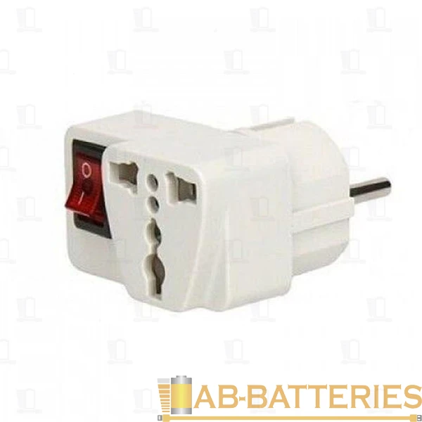 Сетевой переходник Без бренда "Англия" универсальный 1р.Б/З три ноги