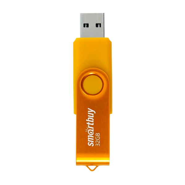 Флеш-накопитель Smartbuy Twist 32GB USB2.0 пластик желтый