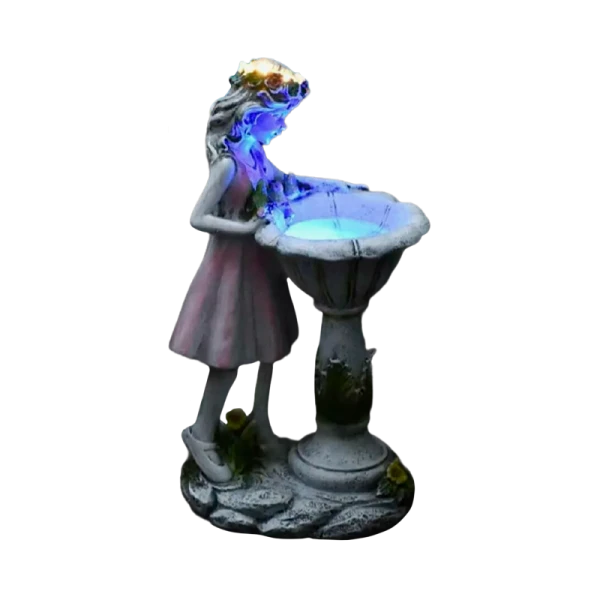 *Фигурка Космос "Лесная фея" пластик солнечная батарея (1/4) 