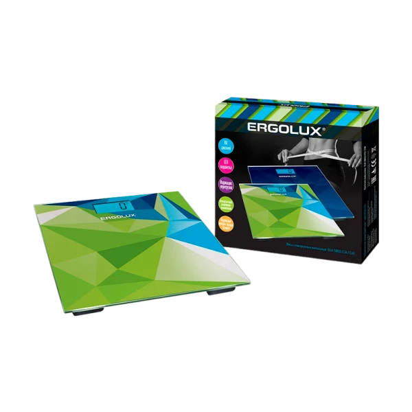 Весы напольные Ergolux ELX-SB03-С34 электронные 180кг (1/8)