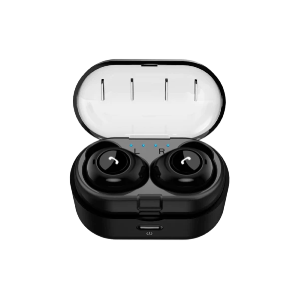 Наушники внутриканальные Smartbuy TWS i100 с микр. черный в коробке (1/25)