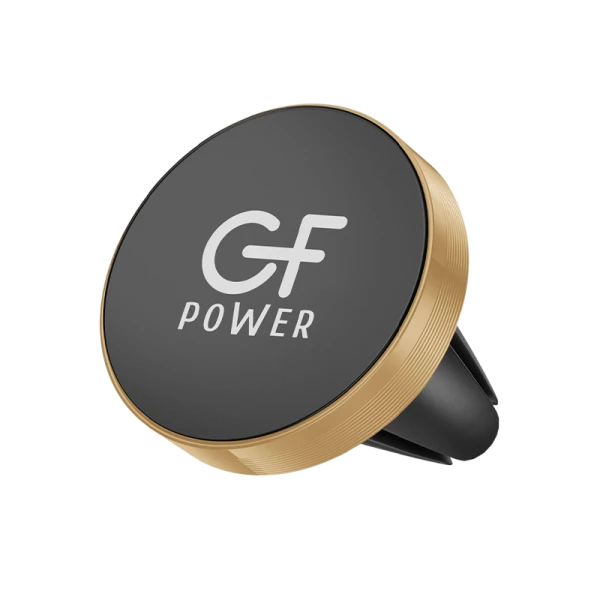 Держатель автомобильный GFPower CH-01 в воздуховод магнит золотой (1/300)