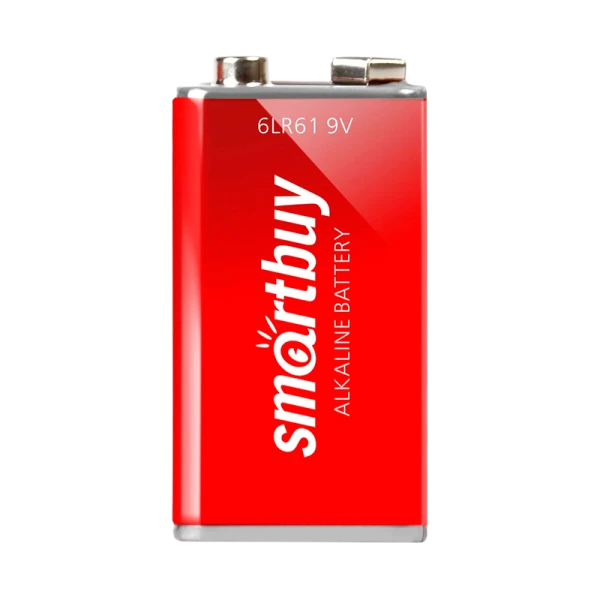 Батарейка Smartbuy Крона 6LR61 BL1 Alkaline 9V (1/12/240)