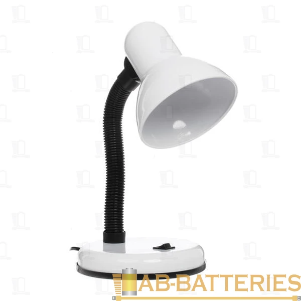 Светильник настольный Старт CT02 40W 220V E27 на основании белый (1/30)