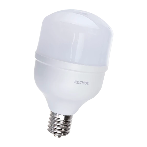 Лампа светодиодная Космос HW E40 50W 6500К 220V цилиндр