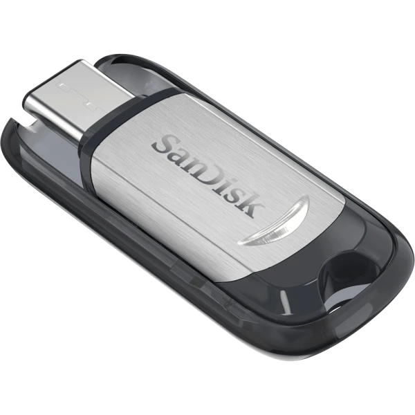Флеш-накопитель SanDisk ULTRA CZ450 64GB USB3.1 Type-C (m) пластик серый