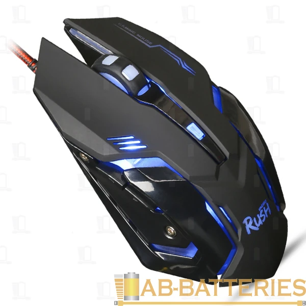 Мышь проводная Smartbuy 723G RUSH Matrix игровая USB черный (1/40)