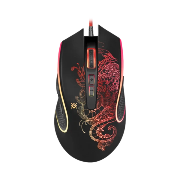 Мышь проводная Defender GM-640L Venom игровая USB черный (1/40)