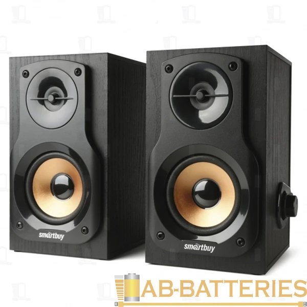 Колонки 2.0 Smartbuy W1 8W USB+Jack 3.5мм черный (1/20)