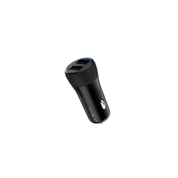 Автомобильное З/У HOCO Z21 2USB 3.4A черный (1/16/96)