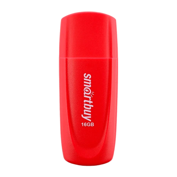 Флеш-накопитель Smartbuy Scout 16GB USB2.0 пластик красный