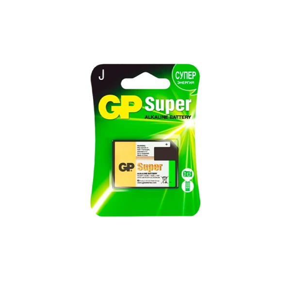 Батарейка GP 4LR61 BL1 Alkaline 6V 1412 (1/20/160) R