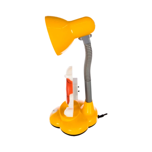 Светильник настольный Camelion KD-388 40W 230V E27 на основании желтый (1/16)