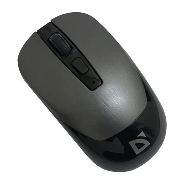 Мышь беспроводная Defender MM-605 классическая USB серый (1/40)