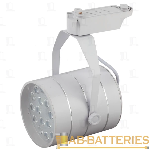 Светильник трековый ЭРА TR3 - 18 WH 18W 220V SMD потолочный белый (1/10/160)