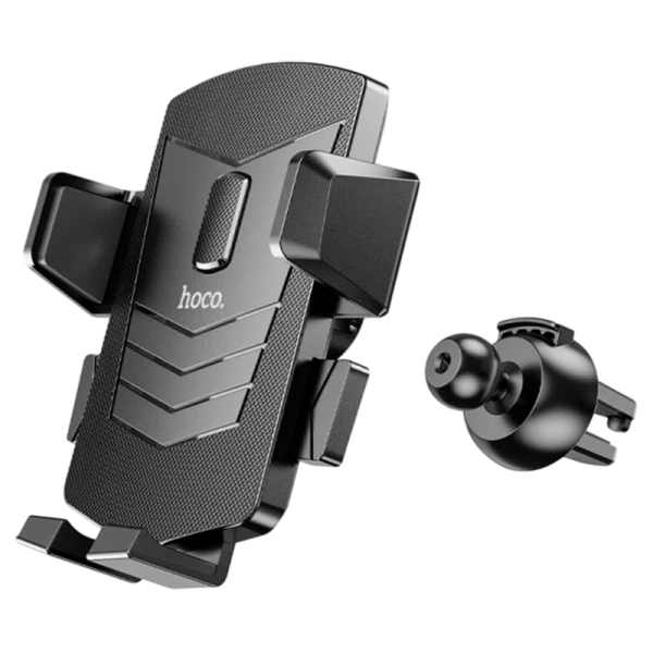 Держатель автомобильный HOCO CA86 в воздуховод черный (1/88)