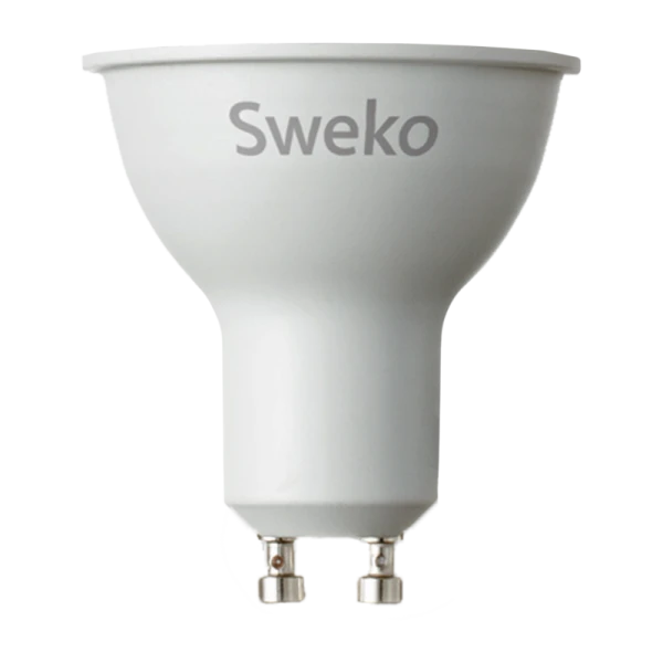 Лампа светодиодная Sweko RAP16 GU10 7W 4000К 230V (1/5/100)