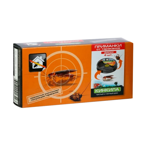 КИНКИЛА Приманка 4 шт. от тараканов