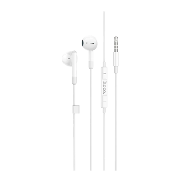 Наушники внутриканальные HOCO M93 с микр. белый (1/31/310)