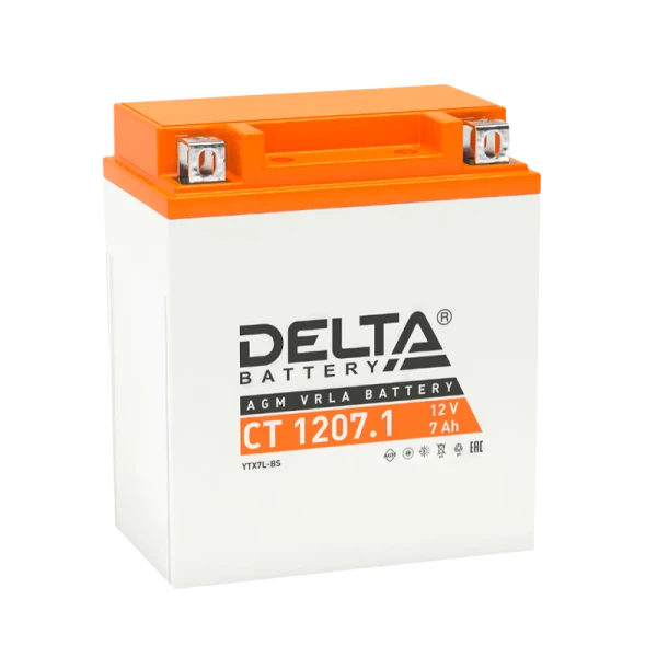 Аккумулятор для мототехники Delta CT 1207.1 (1/8)
