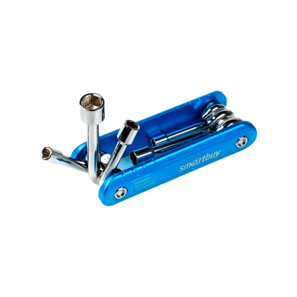 Набор велосипедный Smartbuy tools 6 шт, ключи накидн.:5,6,8,9,10,12 CR-V,алюм. корпус (SBT-MTS-6)/60