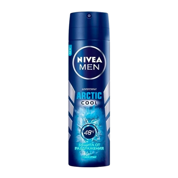 Дезодорант мужской Nivea arctic cool Deo спрей 150мл (1/6)