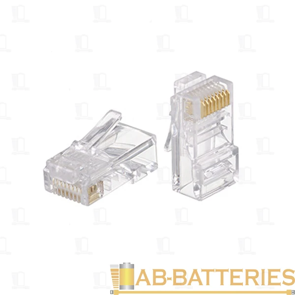 Коннектор Atcom AT4373 RJ-45 (m) кат.6 (цена за упаковку) 100шт. (1/100)