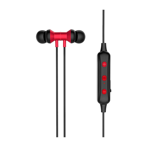 Наушники внутриканальные HOCO ES13 Plus bluetooth 4.1 с микр. спорт. красный (1/69)