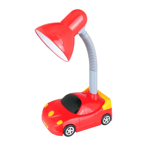 Светильник настольный Camelion KD-383 40W 230V E27 на основании красный (1/12)