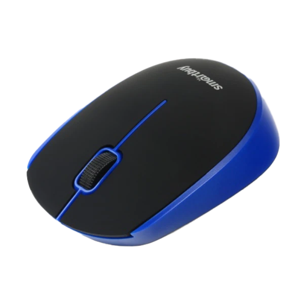 Мышь беспроводная Smartbuy 368AG ONE классическая USB черный синий (1/40)