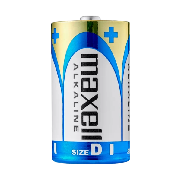 Батарейка Maxell LR20 D BL2 Alkaline 1.5V (2/24/120)