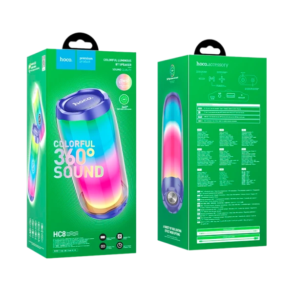 Портативная колонка HOCO HC8 bluetooth 5.0 microSD синий (1/30)