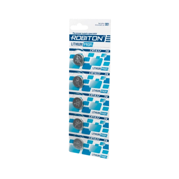 Батарейка ROBITON PROFI R-CR1632-BL5 CR1632 BL5 (5/100/5000)