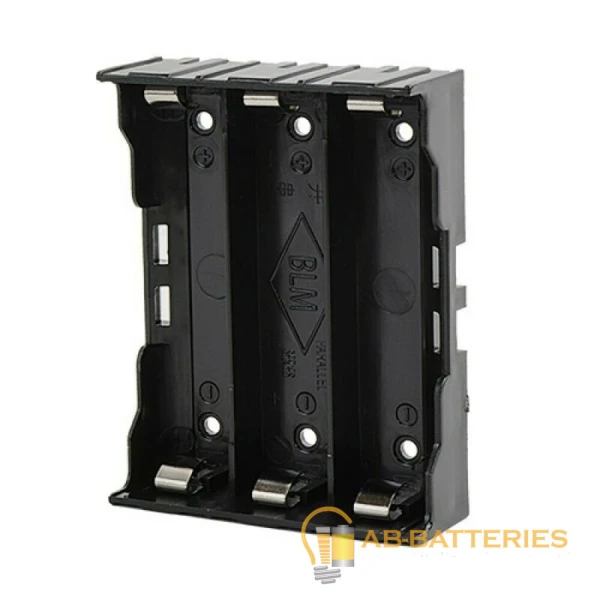 Отсек для элементов питания ROBITON Bh3x18650/pins с выводами для пайки PK1