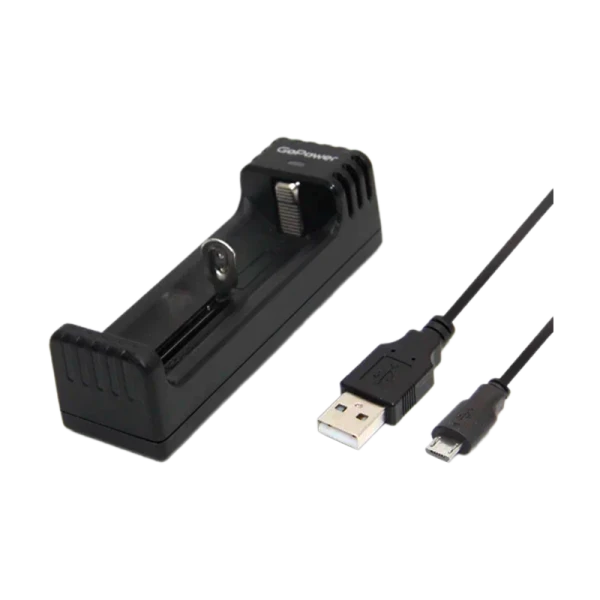 З/У для аккумуляторов GoPower LiCharger 2 Ni-MH/Ni-Cd/Li-ion/IMR 1 слот (1/100)