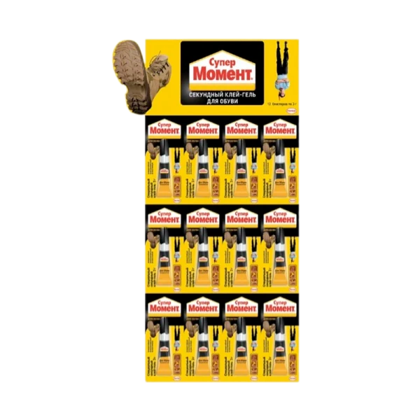 Супер-клей Момент обувной 3г BL12 (12/144)