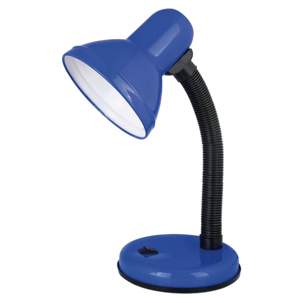 Светильник настольный Ultraflash UF-301P 60W 230V E27 на основании синий (1/32)