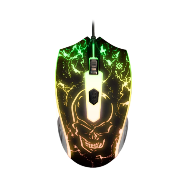 Мышь проводная Defender GM-069 Overmatch игровая USB фиолетовый (1/40)