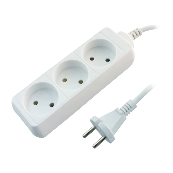 Удлинитель Старт S 3р.Б/З 10A 1.5м IP20 белый (1/20)