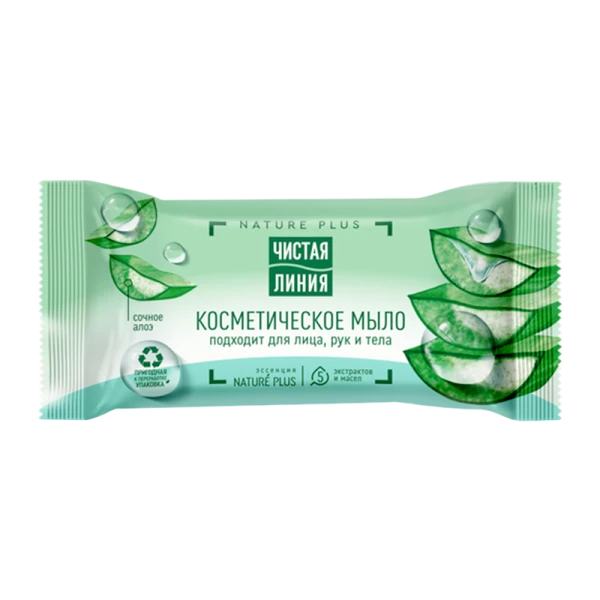 Мыло Чистая линия PURE LINE Алоэ 75г