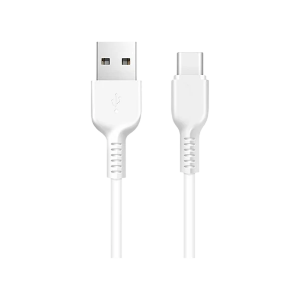 Кабель HOCO X20 USB (m)-Type-C (m) 2.0м 2.0A ПВХ белый (1/30/300)