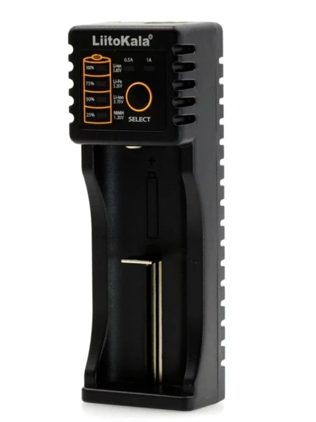 З/У для аккумуляторов LiitoKala Lii-100B 26650-10440 Ni-MH/Ni-Cd/Li-ion/LiFePO4 1 слот
