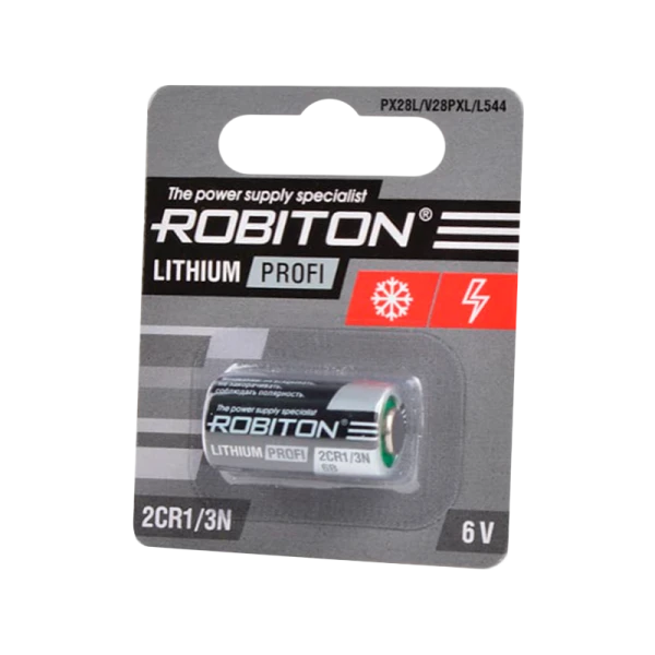 Батарейка ROBITON PROFI 2CR1/3N BL1