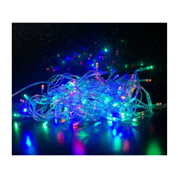 Гирлянда Старт НГ 100LED 10.0м лампочки нить 1 режим ассорти