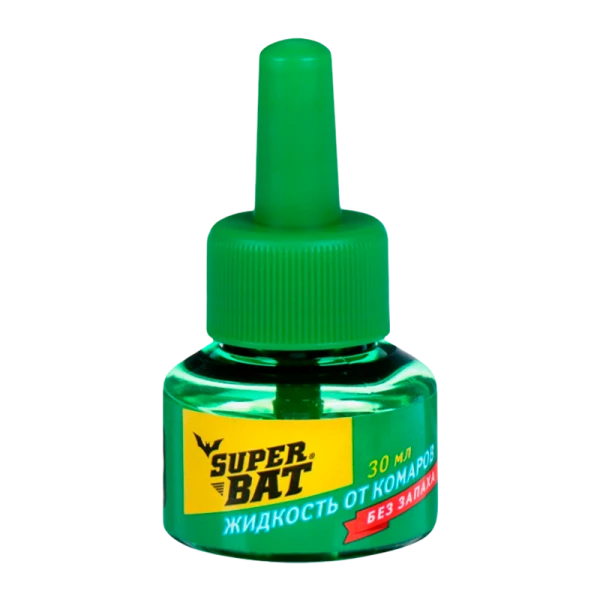 Жидкость от комаров SuperBAT 45 ночей 30мл (1/24)