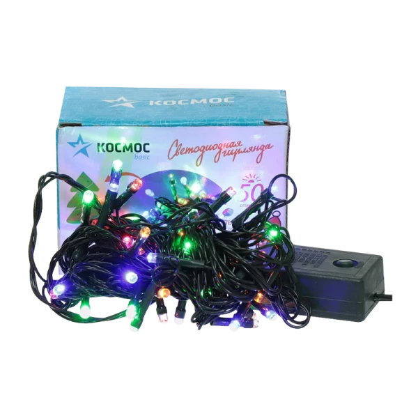 *Гирлянда Космос 80LED 8.8м лампочки нить 8 режимов ассорти (1/50) 