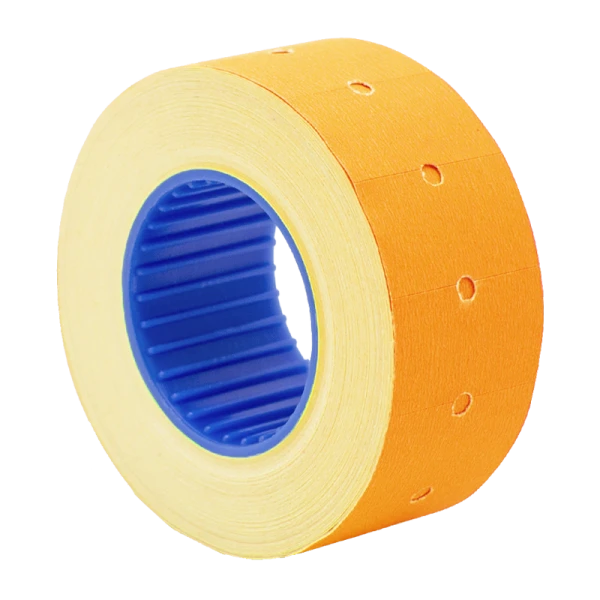 Этикет-лента MHK (700 этикеток /рол.), 21.5 мм х 12 мм, оранжевая, AVIORA (цена за 1 рулон) (10/270)