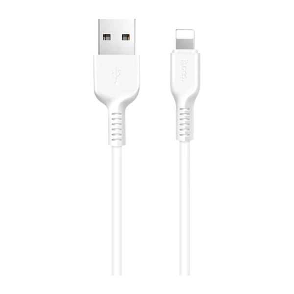 Кабель HOCO X20 USB (m)-Lightning (m) 3.0м 2.0A ПВХ белый (1/30/300)