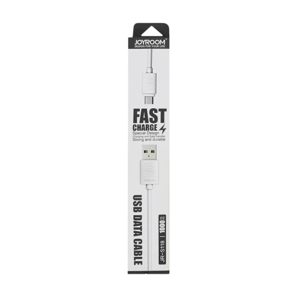 Кабель JOYROOM JR-S118 micro белый
