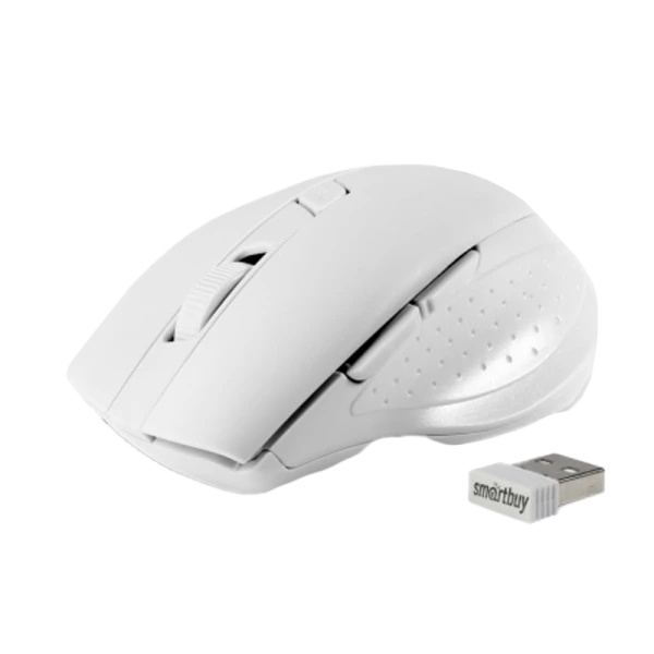 Мышь беспроводная Smartbuy 602AG ONE классическая USB белый (1/40)